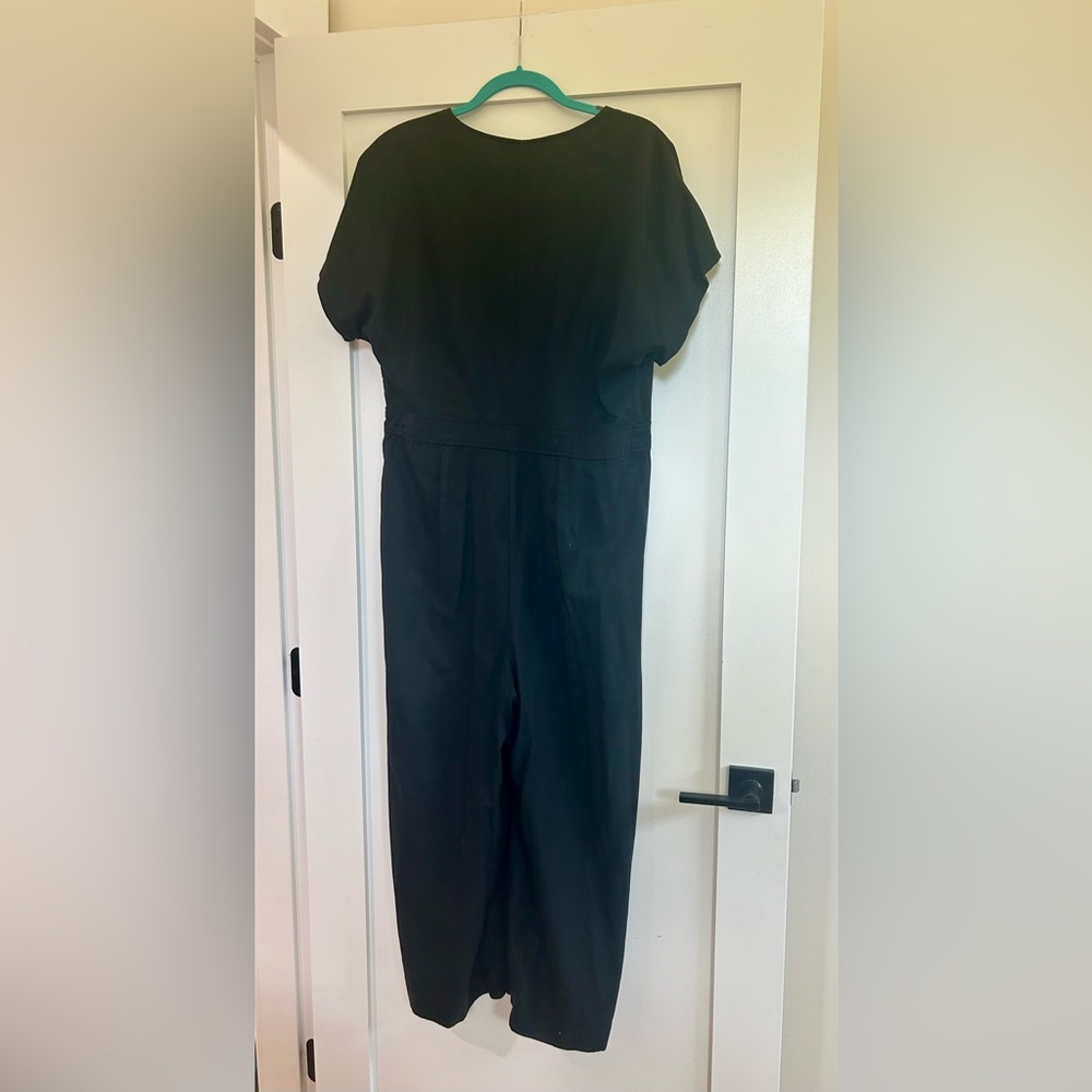 Gap Black Jumpsuit With Button Front - image 3